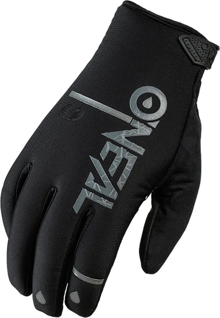 Gants O'Neal WINTER WP Glove noir S / 8 étanches pour motocross et VTT