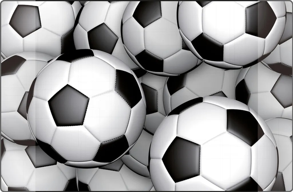 Sous-main Anti-Rayures 38x58 cm : Protégez votre Bureau du Motif Football