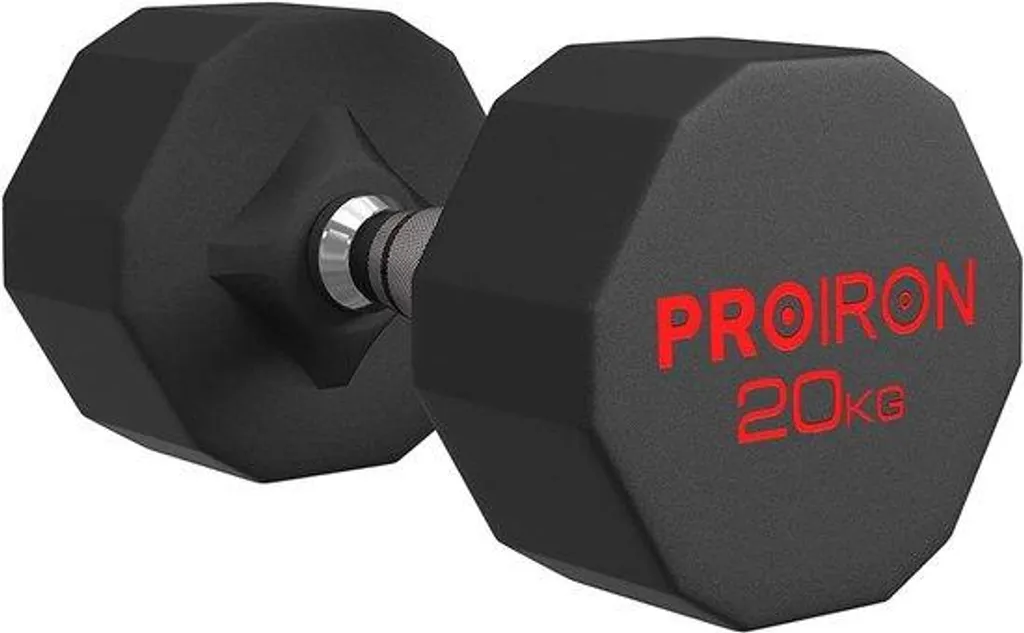 Haltères de sport hexagonaux en acier inodore robustes et ergonomiques