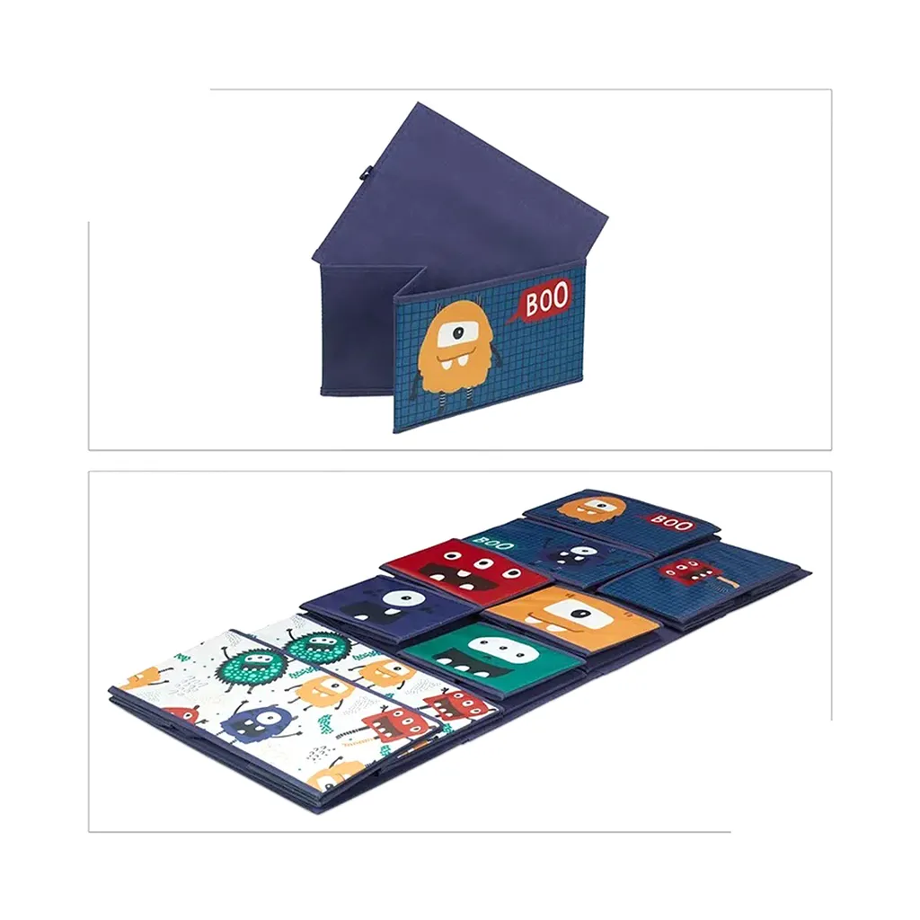 Rangement jouets pour chambre d'enfant GINGER HOME 9 bacs gain de place - 4