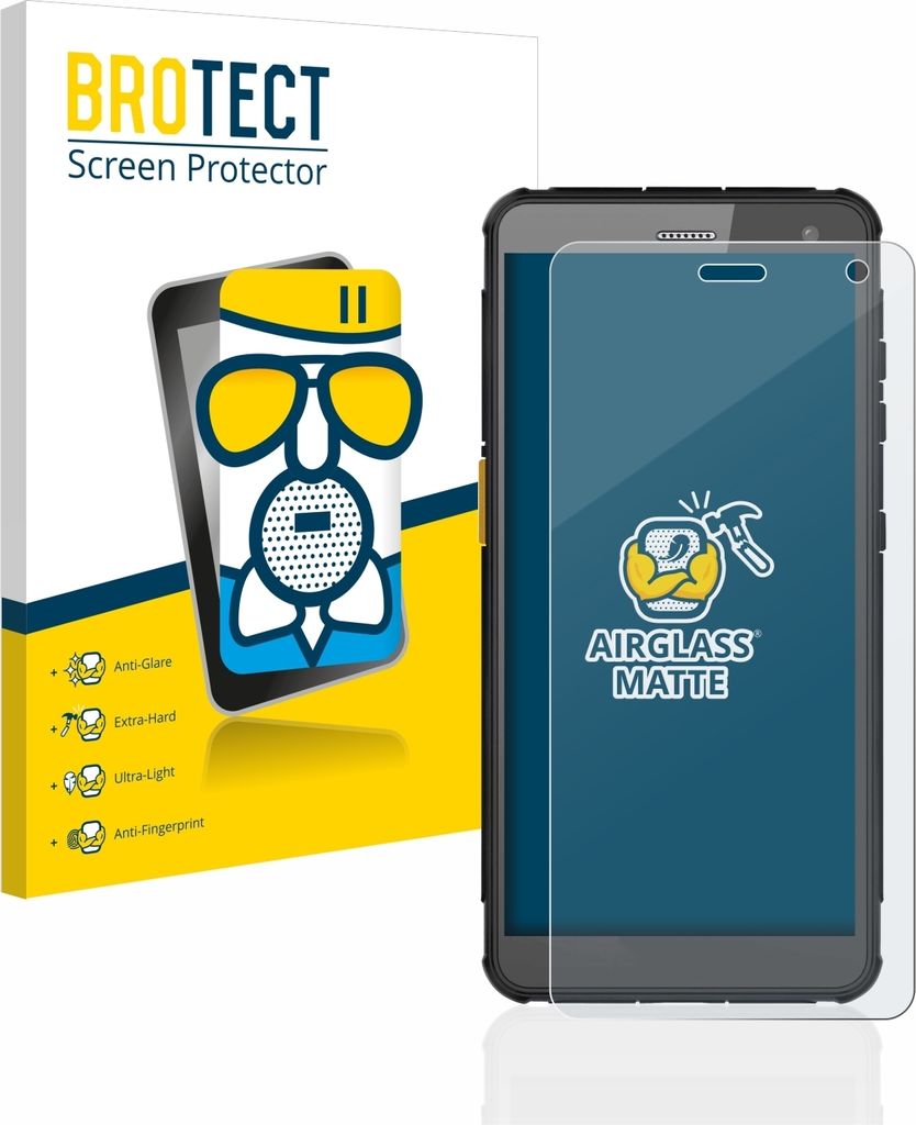 BROTECT Entspiegelungs Schutzglas für i.safe MOBILE IS655.2 Schutzfolie Panzer Folie Glas Display Schutz matt