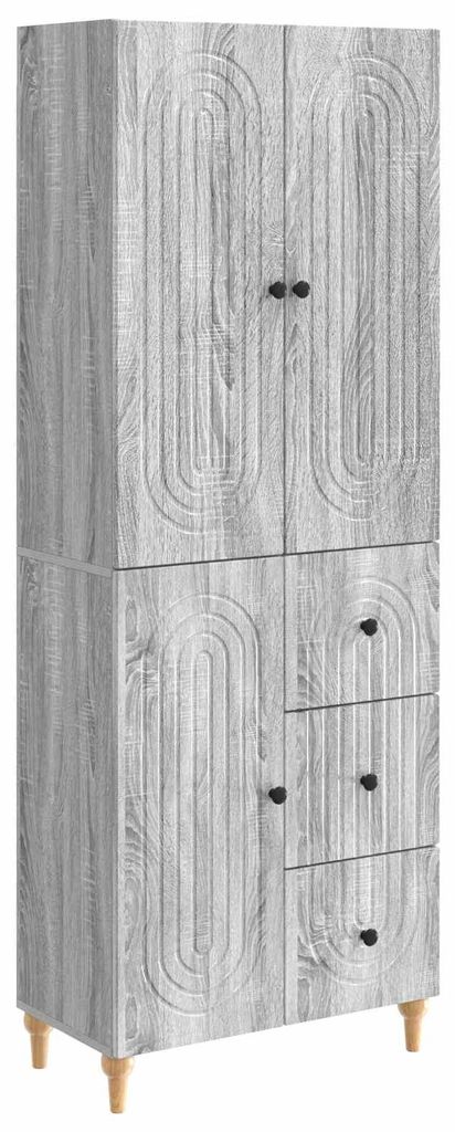 Schrankset 2 pcs 66 x 34,5 x 90 cm Holzwerkstoff