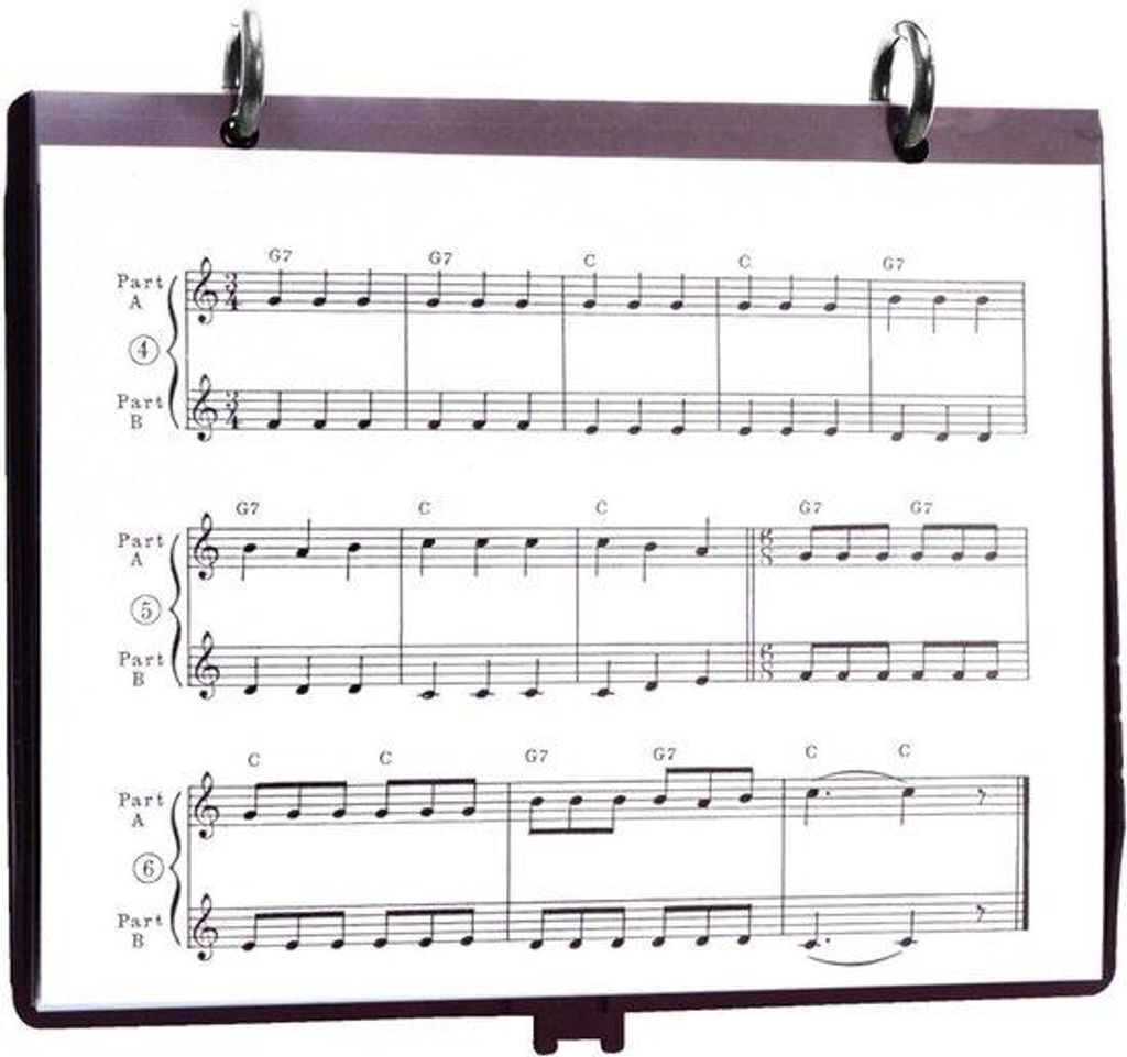 Musikständer - Stabil und Verstellbar - Für alle Instrumente