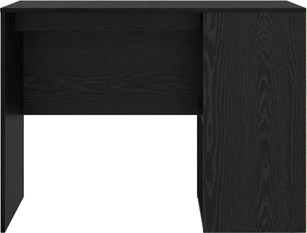 SYFAX™ Scrivania Rovere Nero 102 x 50 x 75 cm Legno multistrato - 5