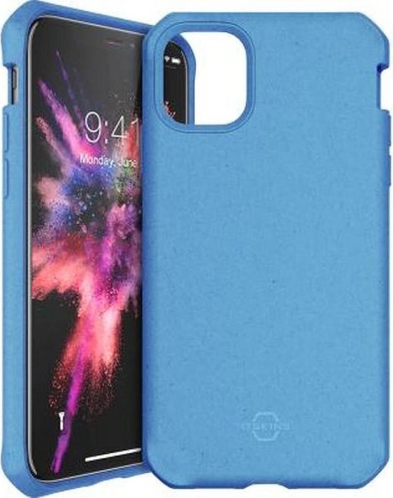 Itskins, Feronia Organic Hard Case für Apple iPhone 11 Pro, Blau