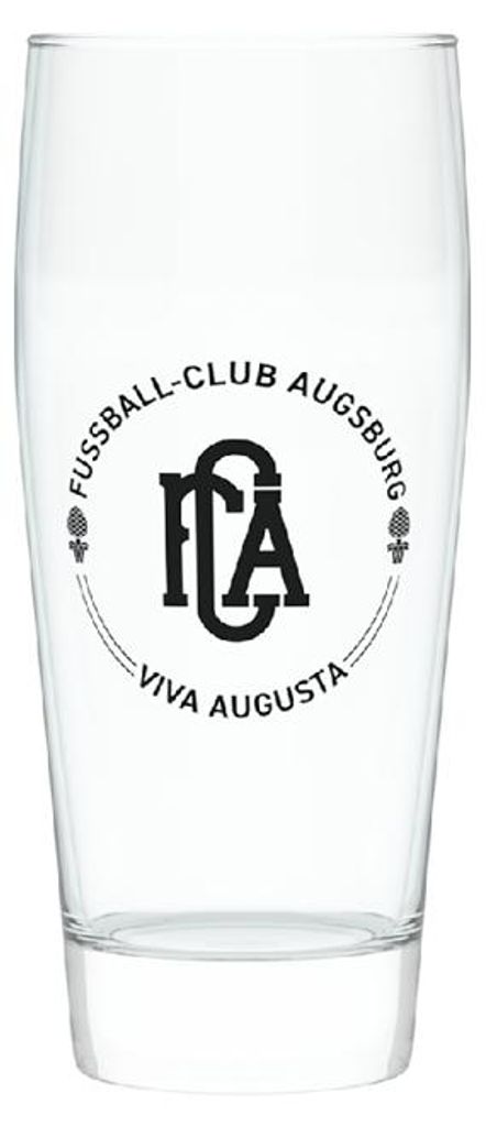 FC Augsburg bierglas Productafbeelding 