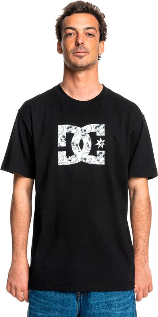 Dc Shoes Star Skully Kurzarm-t-shirt Schwarz L Mann Schwarz L