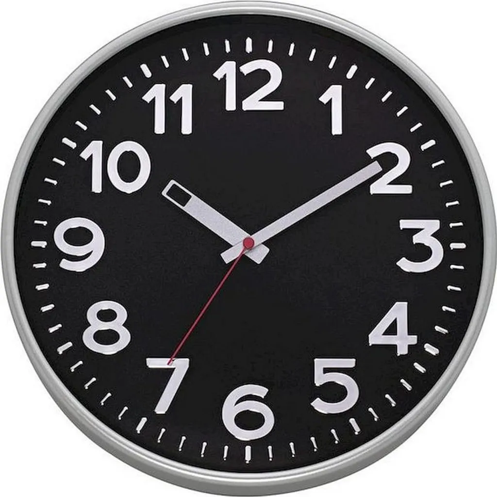 Réveil de Table Eurotime 82322 à Quartz Silencieux pour une Chambre Calme
