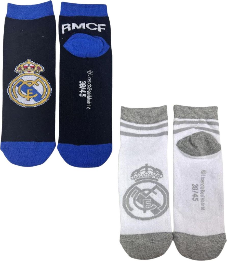 Kurze Socken im Set – Real Madrid Bunt Unisize Cerda