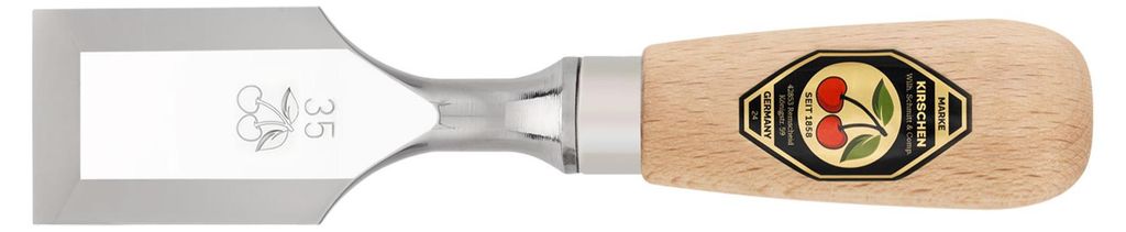 KIRSCHEN Kurzbeitel mit Rotbuchenheft 20 mm 1071020 Produktbild 