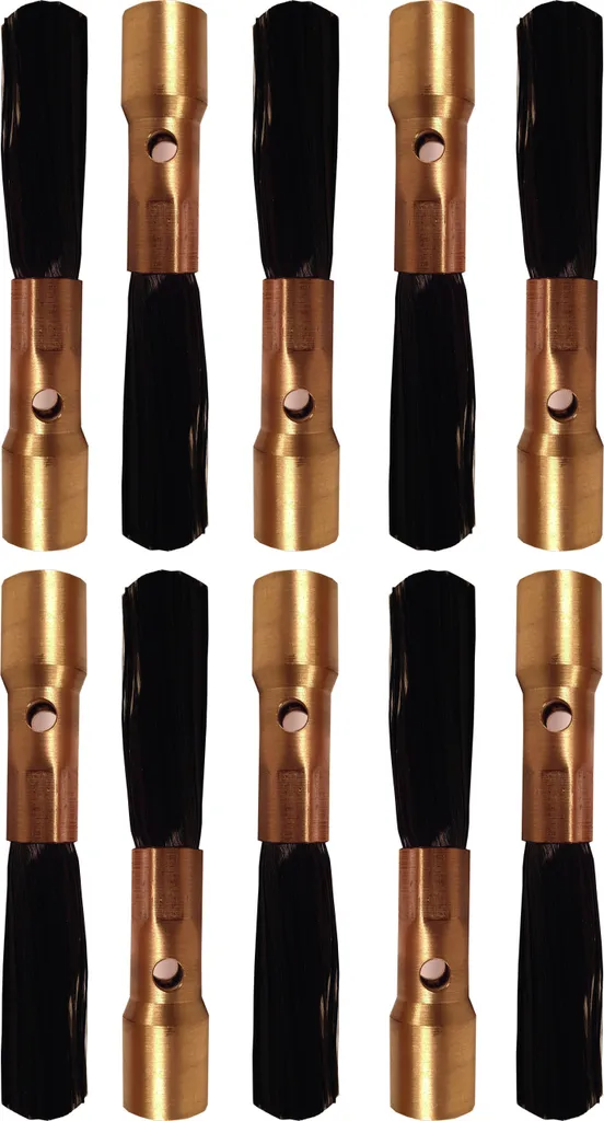 Pinceau de nettoyage technique VA-PROTECT M10 avec virole en laiton x10