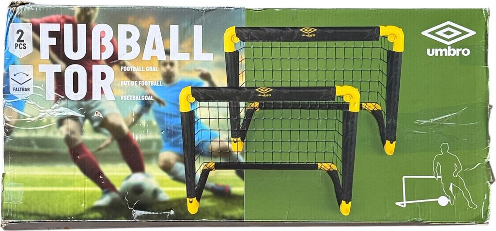 Cage De Foot Umbro 300x200x120 Cm - Kit But D'Entraînement - Noir