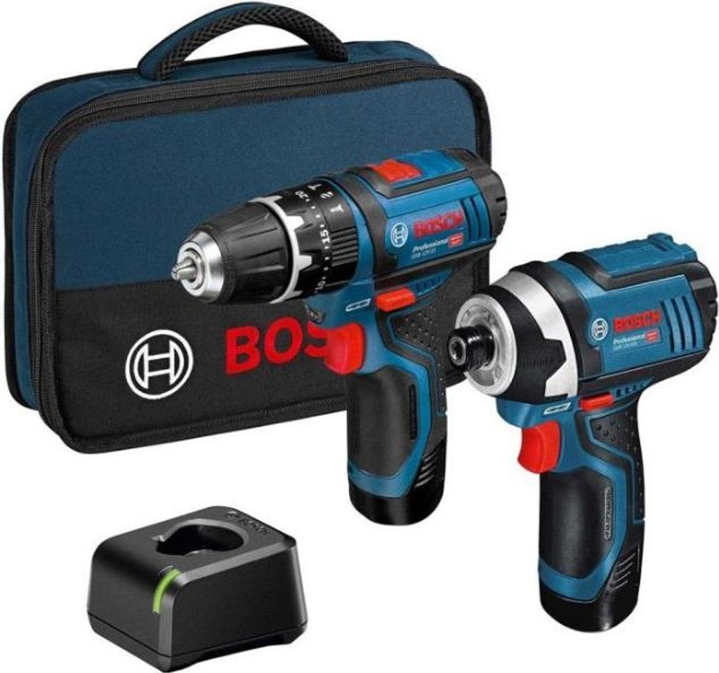 Bosch GDR 10.8-LI, Klucz udarowy, Czarny, Niebieski, 105 Zdjęcie produktu 