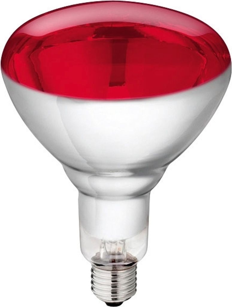 Philips Infrarotlampe BR125 IR 250W E27 230-250V Red Produktbild 