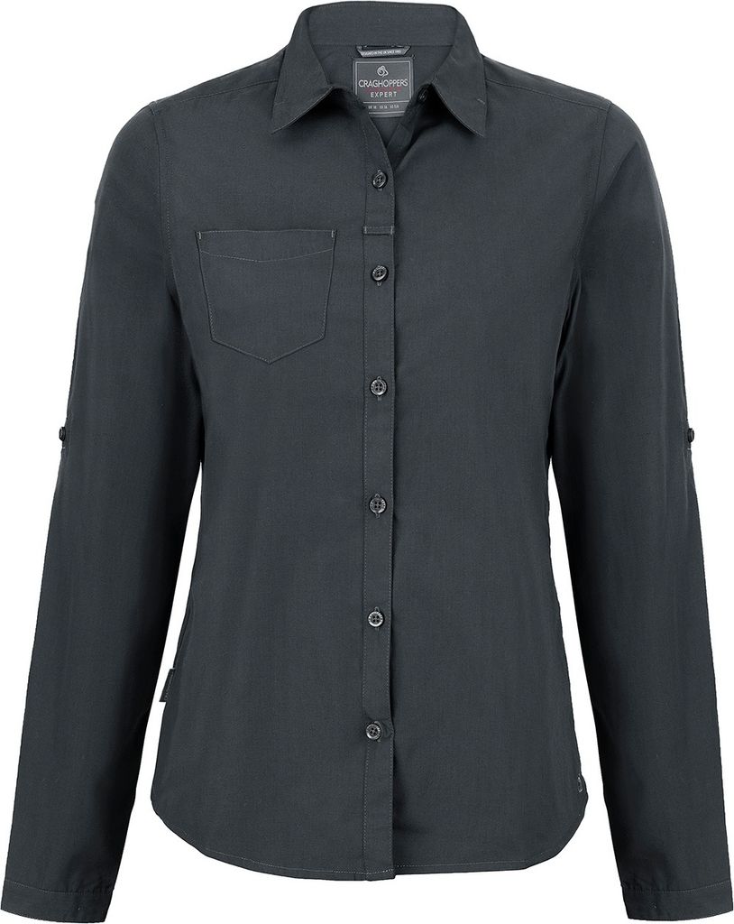 Craghoppers - "Expert Kiwi" Hemd für Damen RW8133 (38 DE) (Anthrazitgrau)