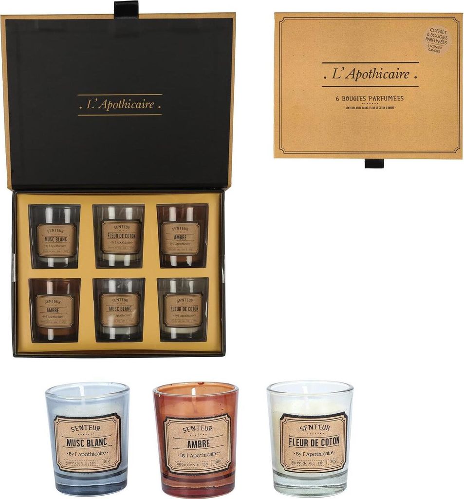 CMP Set Duftkerzen The Apothecary 6 Stück