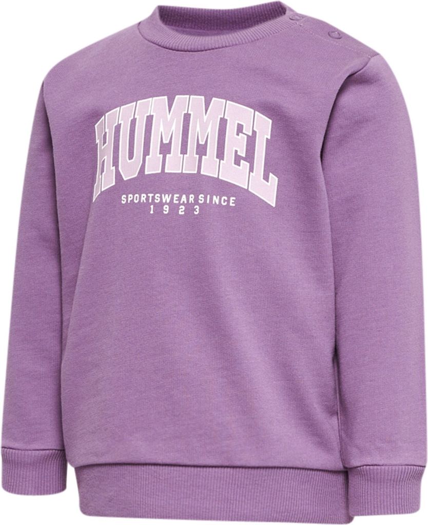 hummel hmlFAST LIME SWEATSHIRT - ARGYLE PURPLE - 86
