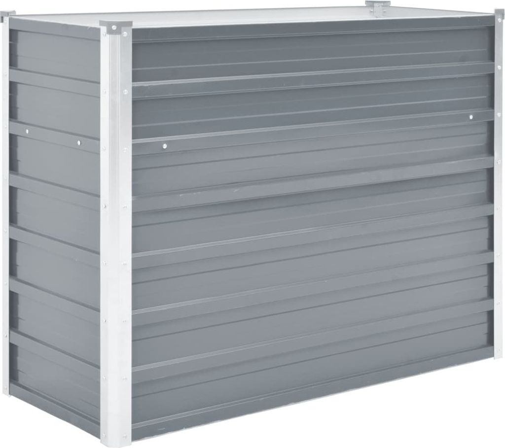 vidaXL Podwyższone łóżko ogrodowe Stal ocynkowana 100x40x77 Zdjęcie produktu 
