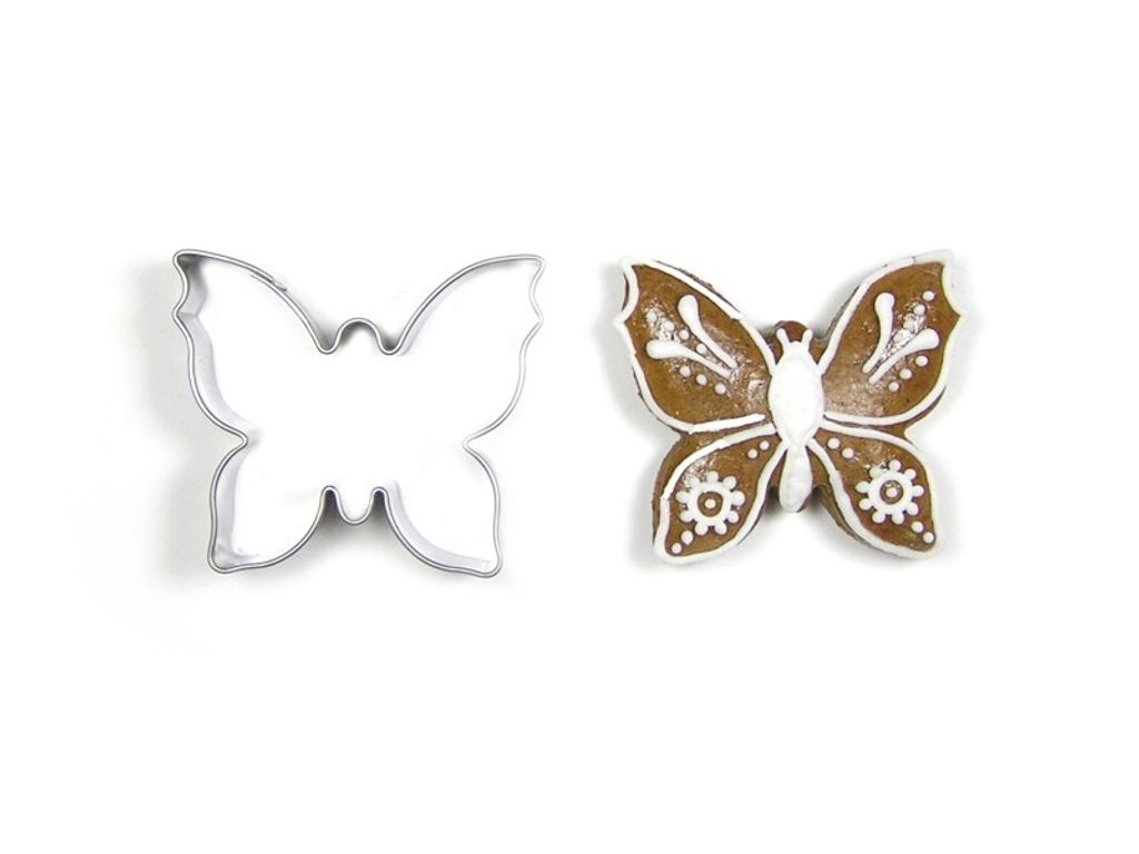 Edelstahl-Ausstecher - Schmetterling