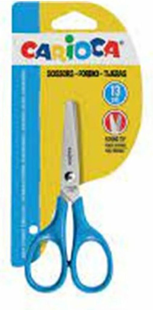 Carioca Runde Spitzschere 13 Cm Durchsichtig Durchsichtig One Size