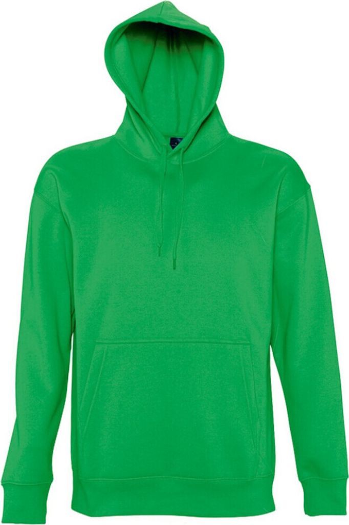 SOLS Slam Uni Kapuzenpullover / Kapuzen-Sweatshirt PC381 (S) (Kellygrün)