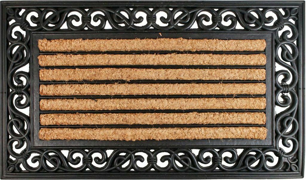 Schmutzfangmatte Fußmatte Schuhabstreifer 45x75 cm Ornamente