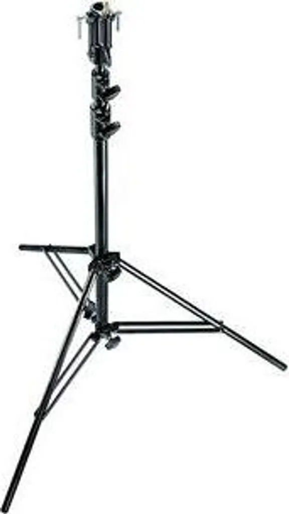 Manfrotto 007BSU Trépied Senior en Acier Noir pour Studio Photo Pro