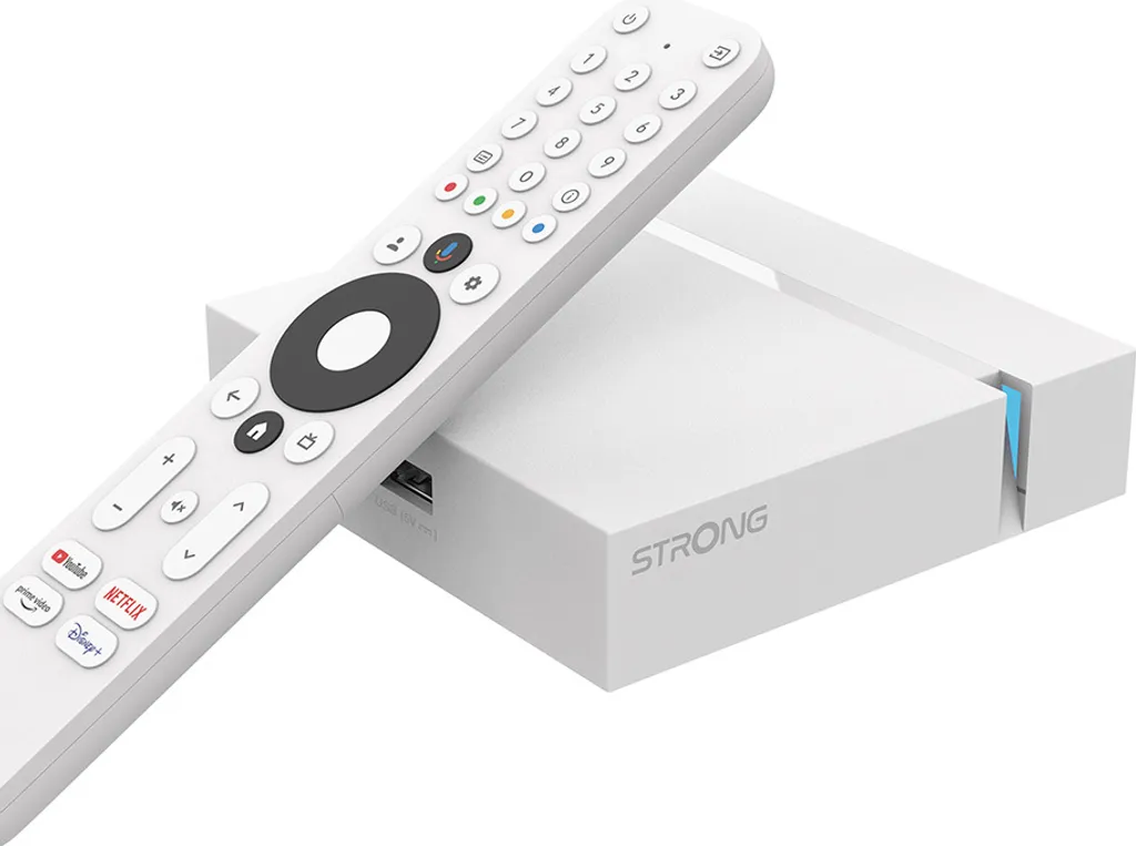Passerelle multimédia 4K Strong LEAP-S3+V2 - Boîtier Smart TV Android - 4
