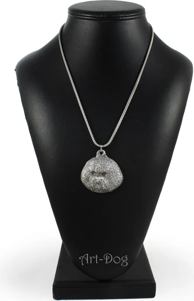 Ciondolo Bichon Frisé Art-Dog - Pendente in Argento da Collezione