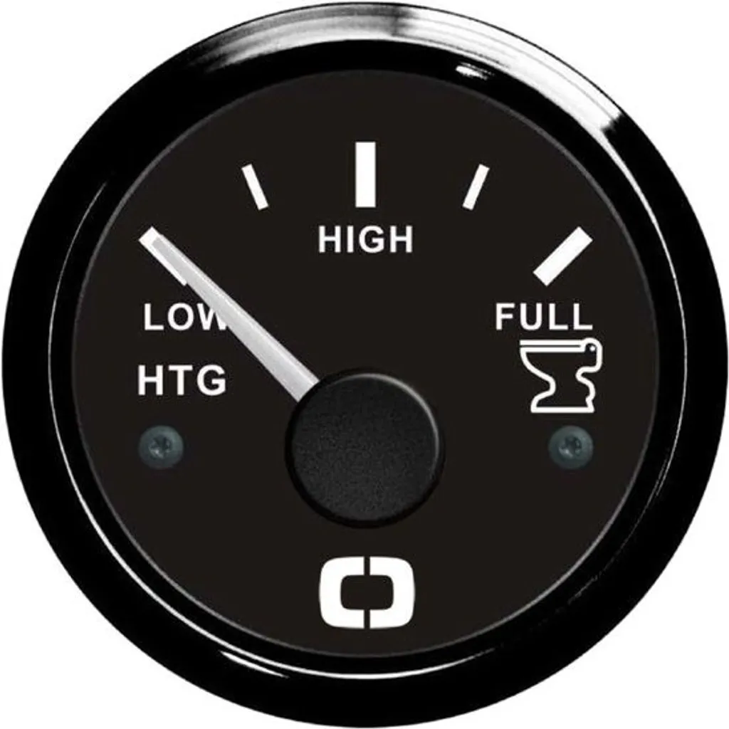 Jauge de niveau d'eau sale 10-180 ohms noir, instrument de mesure RV