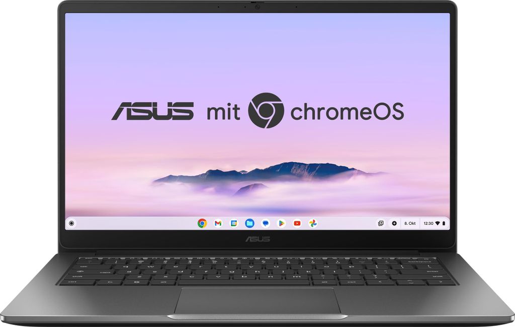 ASUS Chromebook Plus CX14: 14" FHD Display, Intel Core, 8GB RAM, Rock Grey