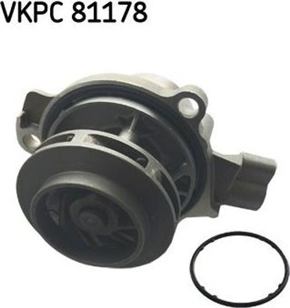 SKF VKPC81178 Wasserpumpe, Motorkühlung OE 04L121011EX kompatibel mit A3 8V, A1 8X, Octavia, Ibiza, Leon, A4 8K, A4 8W, Tarraco, Toledo, Kamiq, Ka...