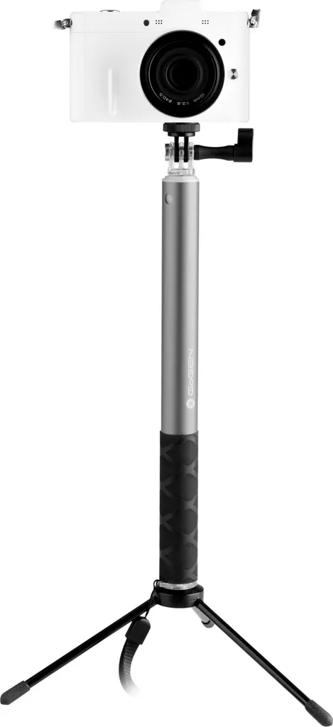 Gogen BT Selfie 4 Perche Télescopique Titanium avec Connexion Bluetooth