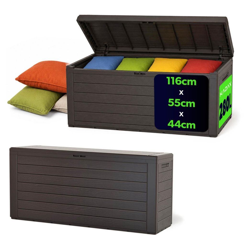 KADAX Gartenbox "Grewena", Gartenbox für Garten und Produktbild 