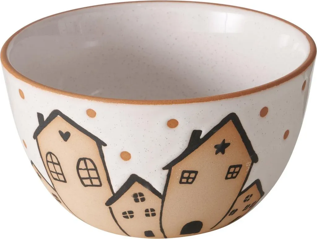 Ciotola INKEN Ø15 cm Ceramica Moderna | Elegante Bowl per Cucina Urban