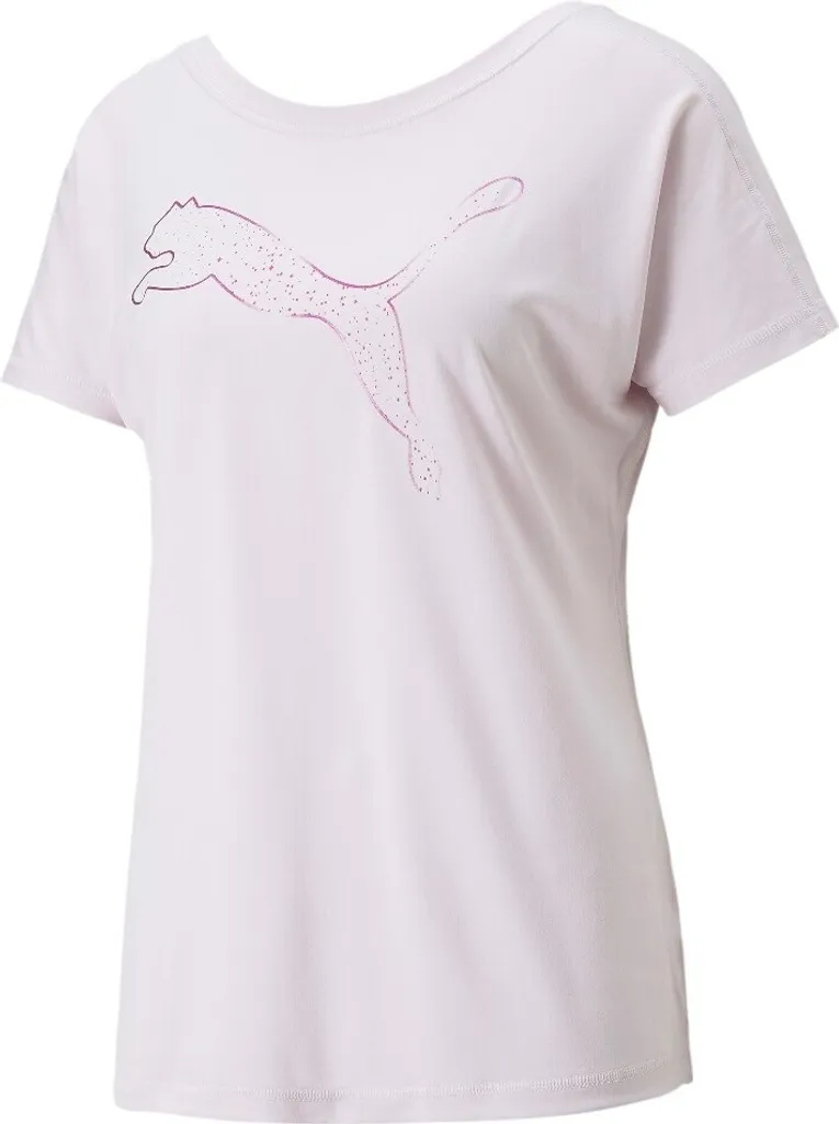 T-shirt Running Puma Favorite Jersey Cat Femme XS Lavande Fitness