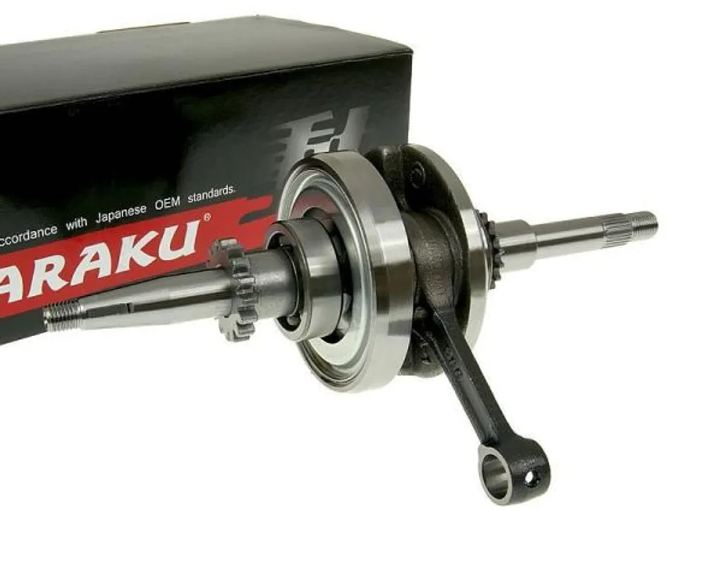 Vilebrequin Naraku HD renforcé 16 dents pour moteur 139QMB scooter