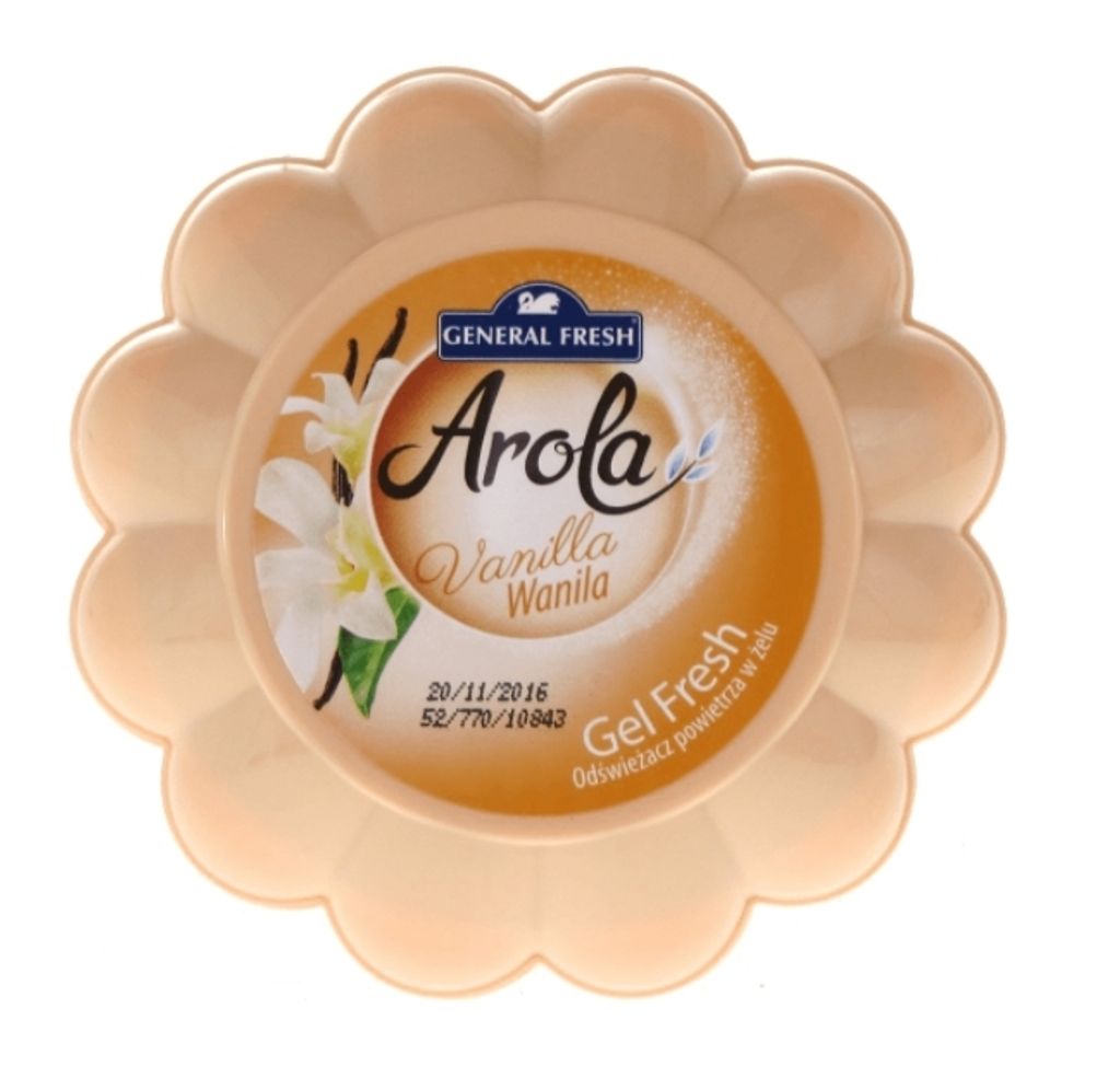 GENERAL FRESH AROLA VANILLE-DUFT KRBIS Gel-Lufterfrischer 150g
