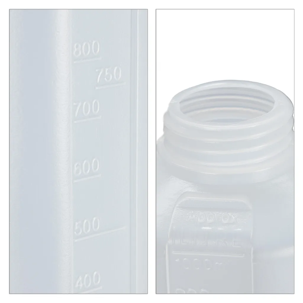 relaxdays 16 x flacone squeeze 1000 ml - 8