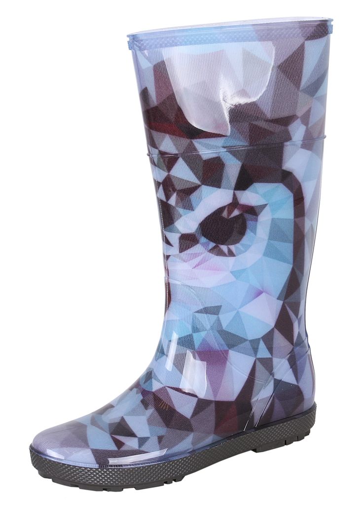 DEMAR Damen/Mädchen PVC Gummi- Regenstiefel HAWAI LADY EXCLUSIVE Eule 40