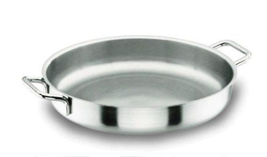 Lacor Profil 2000 Paellapan 50660W Bratpfanne, 60 cm max. Durchmesser, Edelstahl