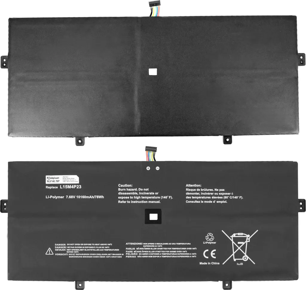 Batterie L15C4P21 L15C4P22 pour LENOVO Yoga 5 Pro 512G de 78Wh PowerSmart