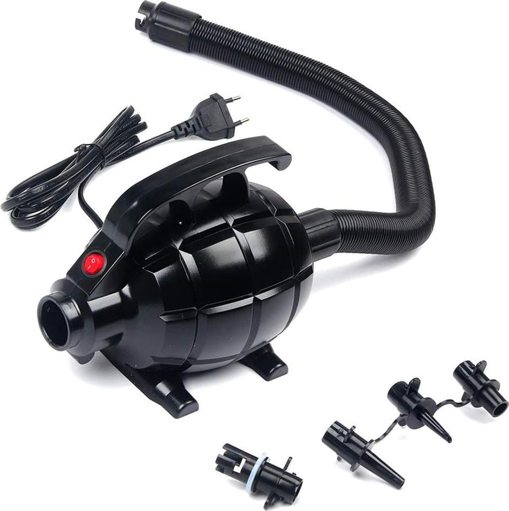 Triclicks Elektrische Luftpumpe, Pumpe für Aufblasbare Air Tumble Track Gymnastik Bodenbelag Taumeln Yoga Taekwondo Übung Matte und Stand Up Paddle
