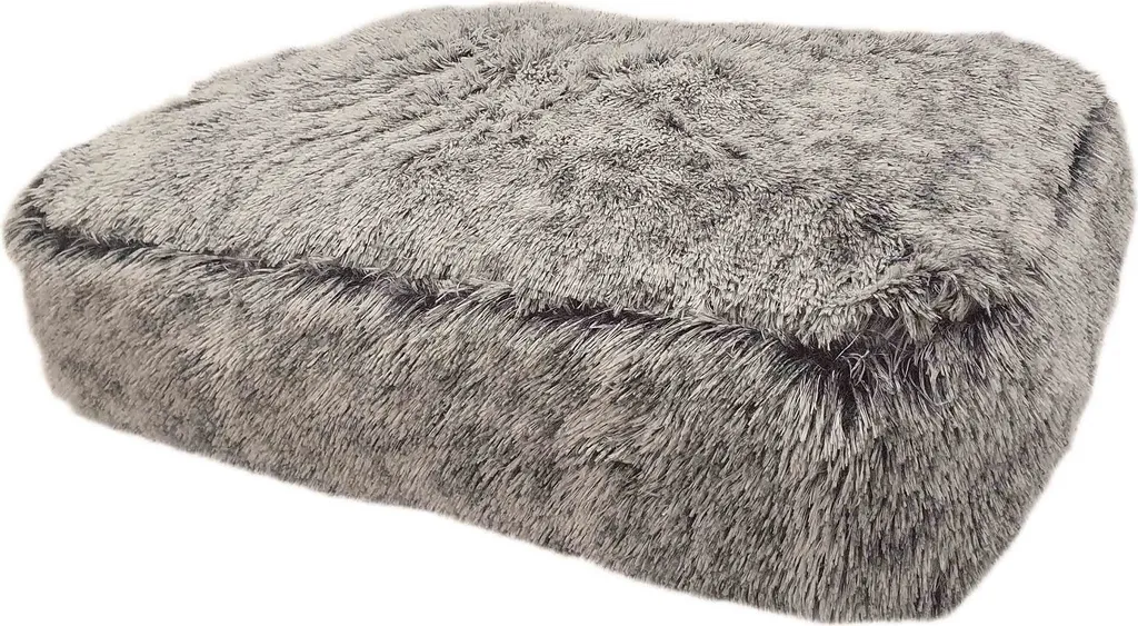 Lit pour chien moyen Nobby Ares gris - 80x60 cm pour salon et intérieur