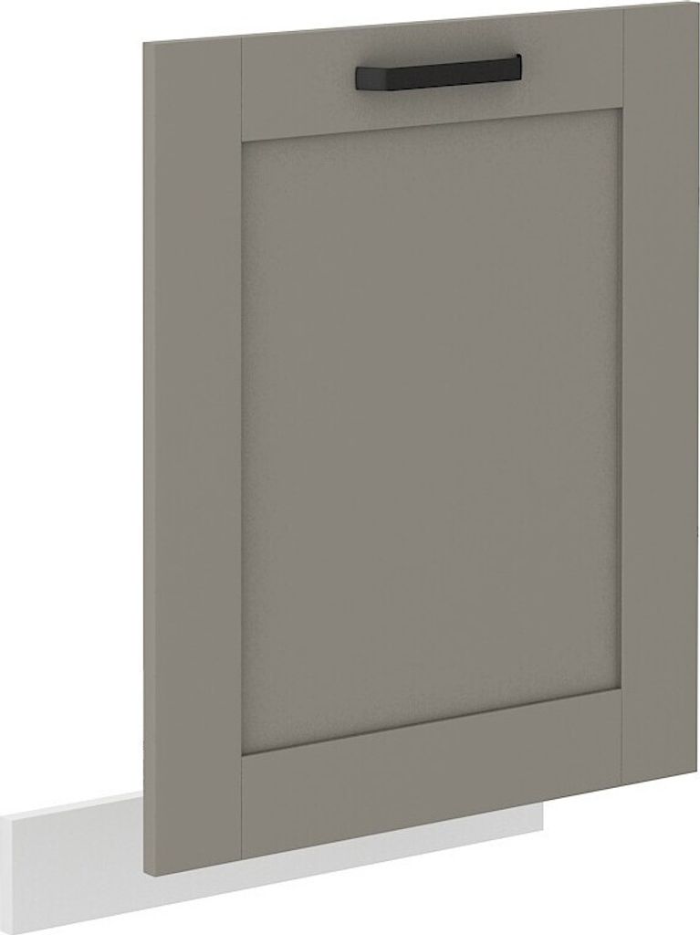 Tür für Einbau-Geschirrspüler LAILI – 713x596 mm, hellgrau / weiß