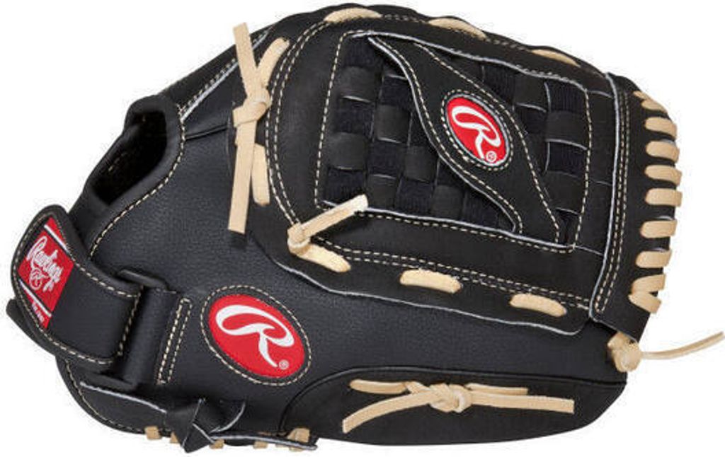 Rawlings RSS125C 12,5 Inch Leather Palm Slowpitch Softball Glove | Left Hand Catch Baseball/Softball Artikel