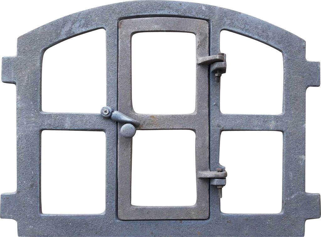 Stallfenster Fenster zum Öffnen Scheunenfenster grau Eisenfenster Antik-Stil