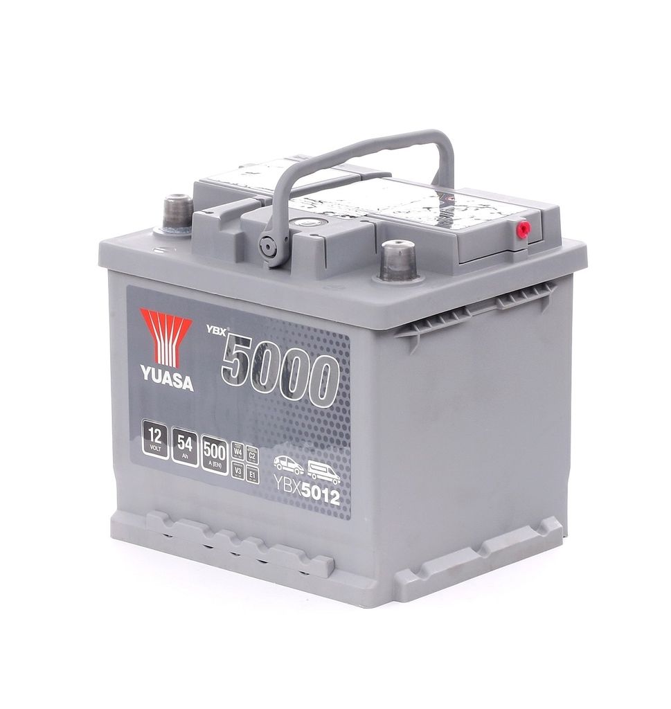 YUASA YBX5000 Starterbatterie 12V 54Ah 500A/EN L1 für Auto Produktbild 