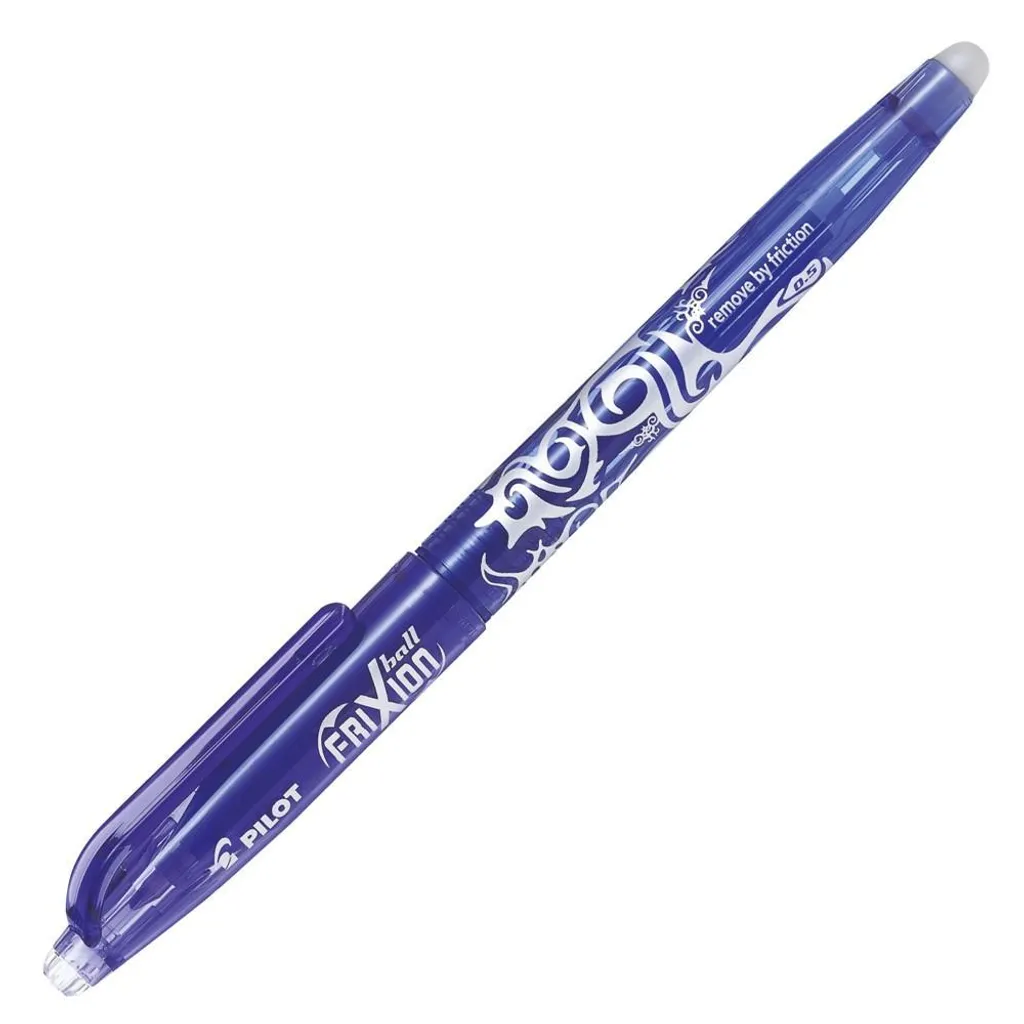 Écrivez sans Ratures avec le Roller Pilot FriXion Ball 05 Bleu Effaçable