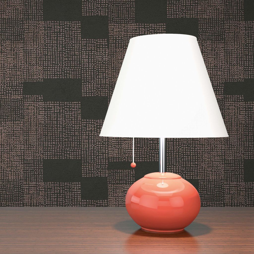 TADESSI Tapete Grafik Mauro M1-No.841 Vliestapete Bronze Schwarz Geometrisch Wohnzimmer Schlafzimmer Küche
